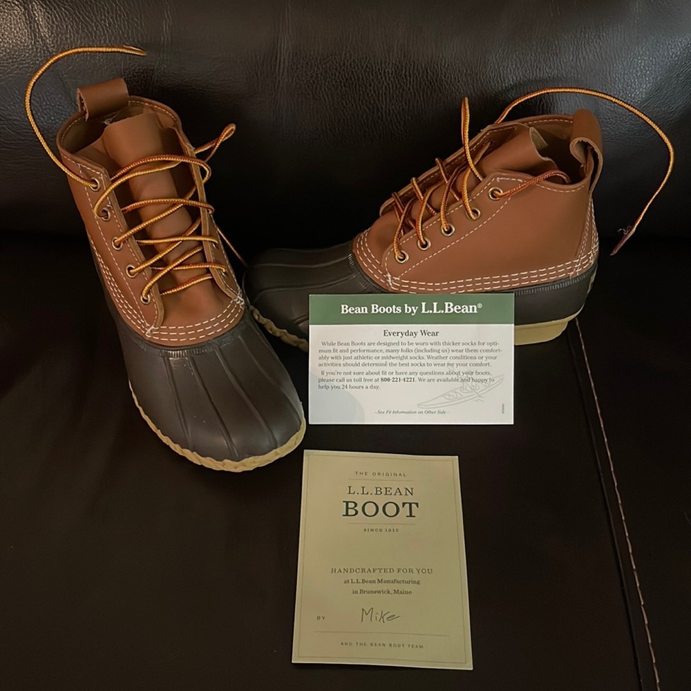 NEW WITHOUT TAGS. L L BEAN BOOTS WOMENS. SIZE 6 M